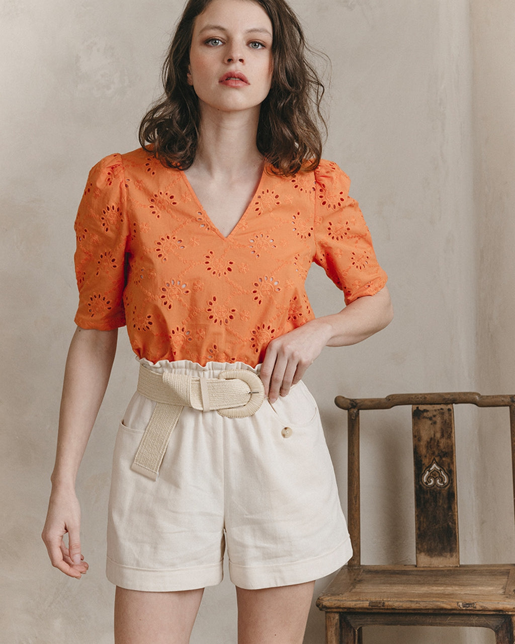 Blusa Jonas - Naranja