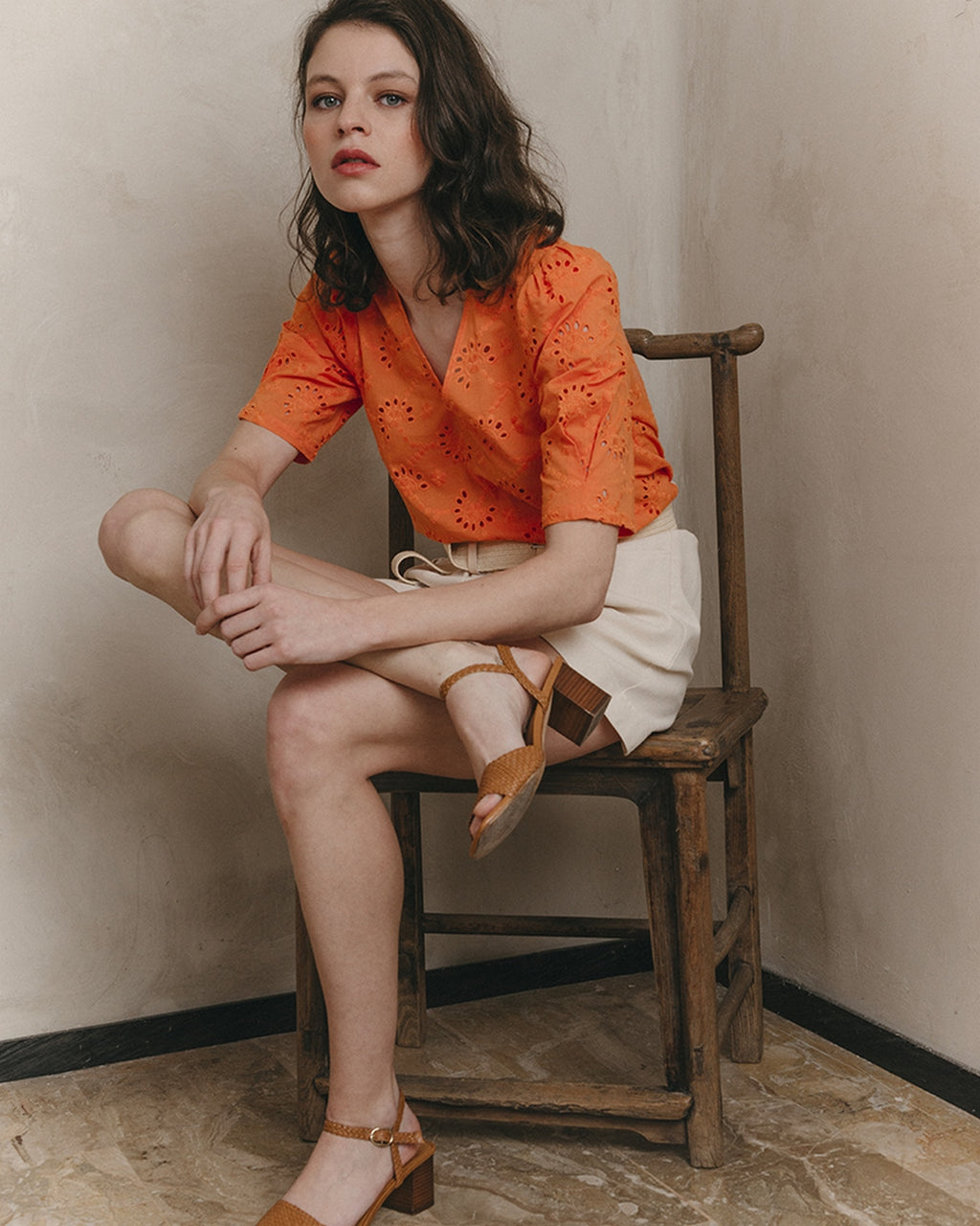 Blusa Jonas - Naranja