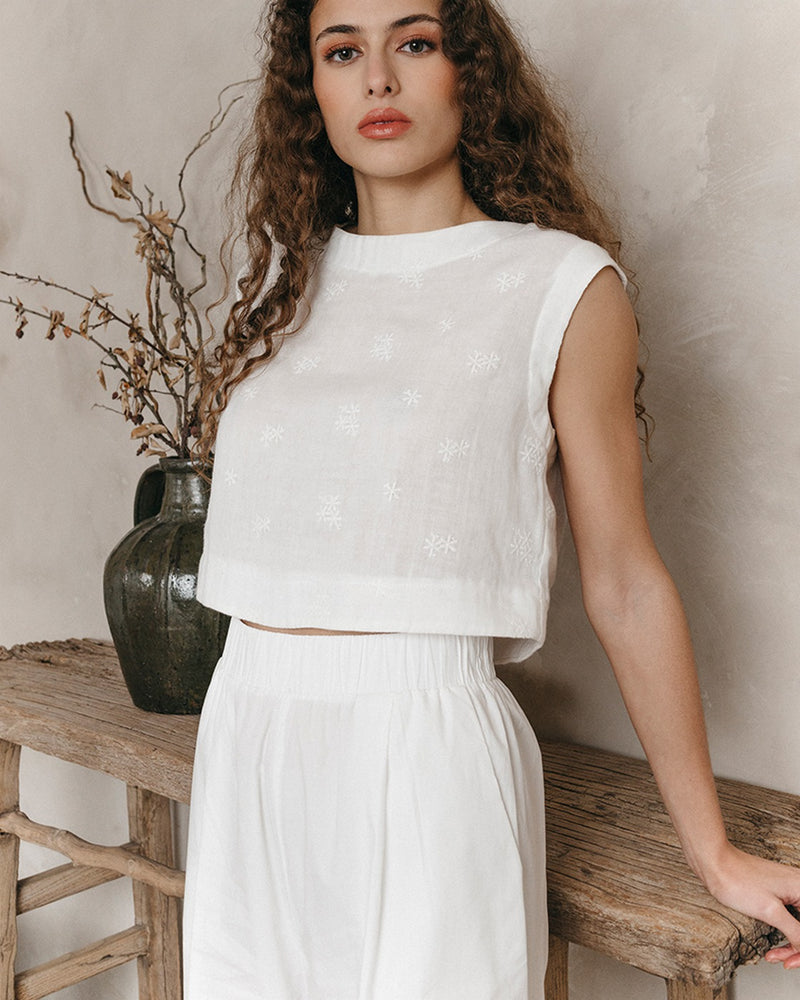 Pantalon Jonathan Ecru