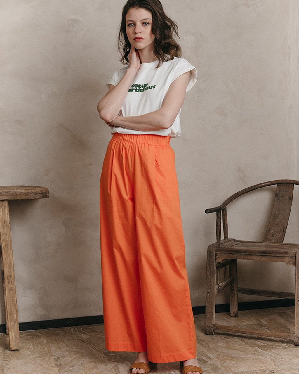 Pantalon Jonathan - Orange