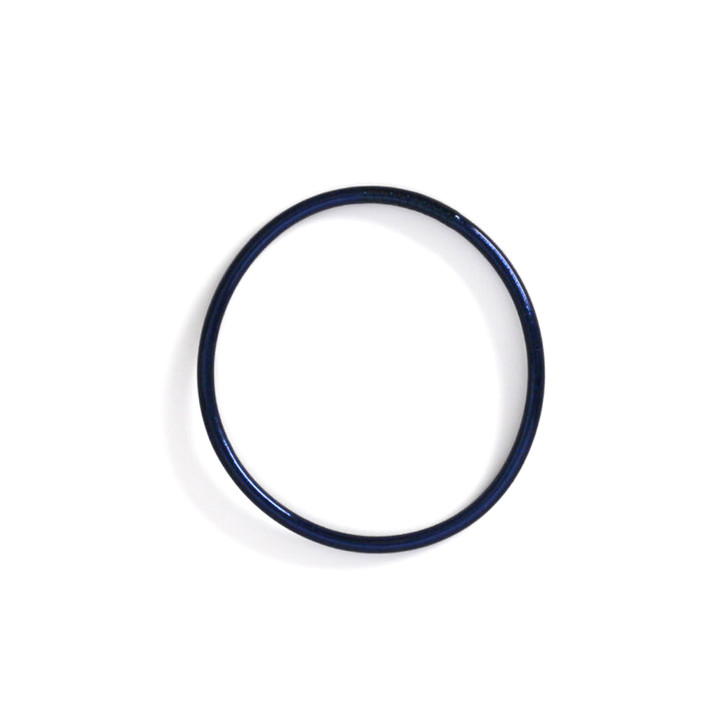 Slim Buddhist Bangle Navy Blue