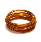 Brazalete Budista Fino Orange