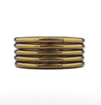 Jonc Bouddhiste Mantra Antique Gold