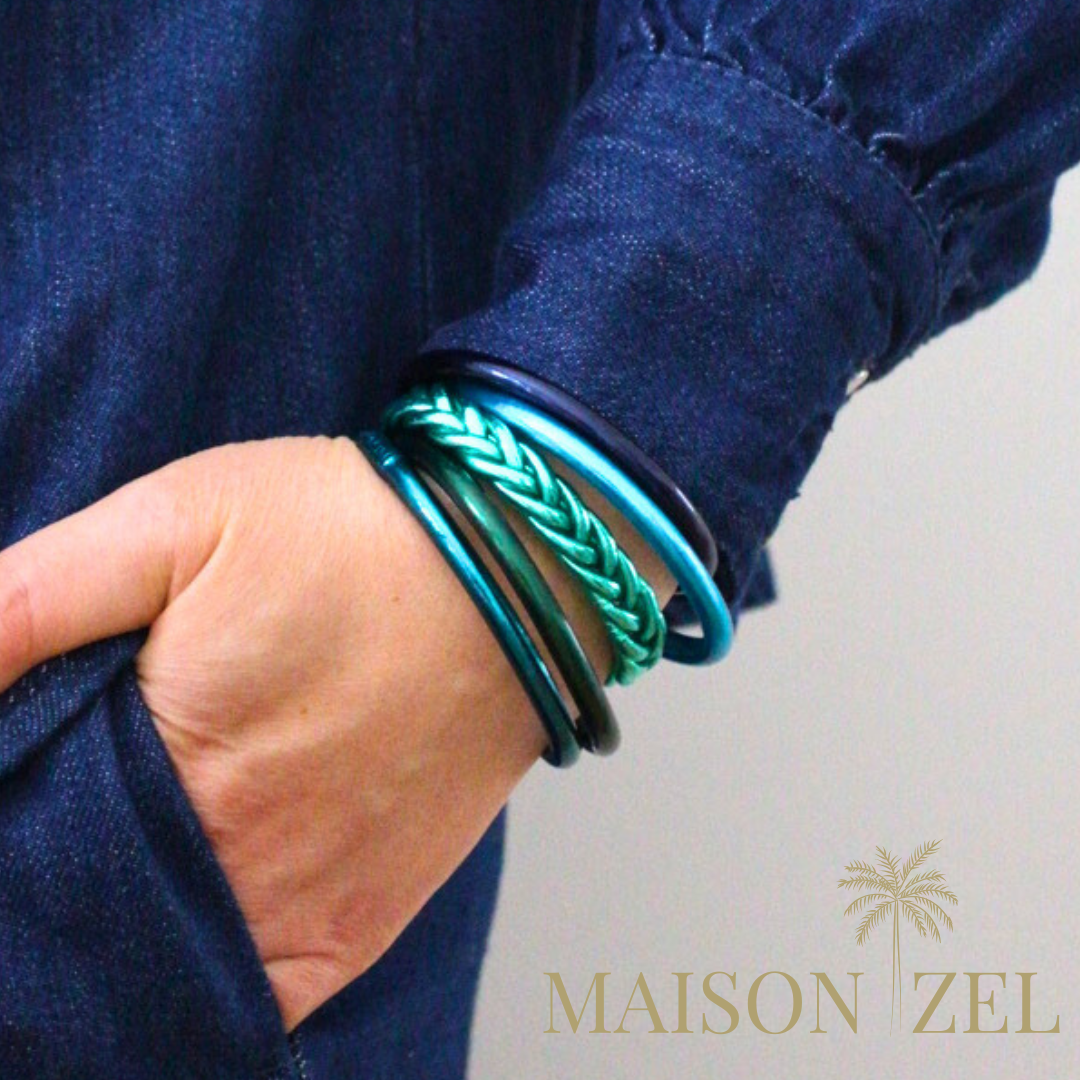 Brazalete Budista Mantra Azur