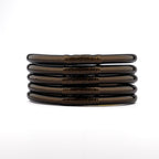 Jonc Bouddhiste Mantra Black Chocolat