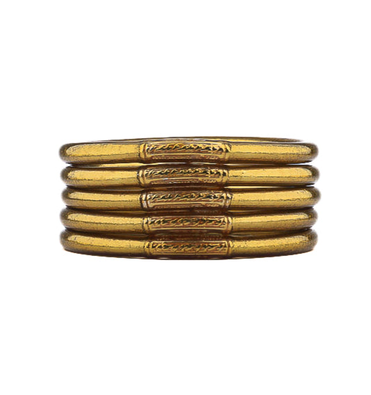 Buddhist Mantra Bangle Bronze