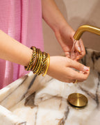 Buddhist Mantra Bangle Bronze
