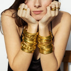 Jonc Budista Mantra Gold