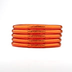 Jonc Bouddhiste Mantra Orange