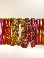 Jonc Bouddhiste Mantra Orange