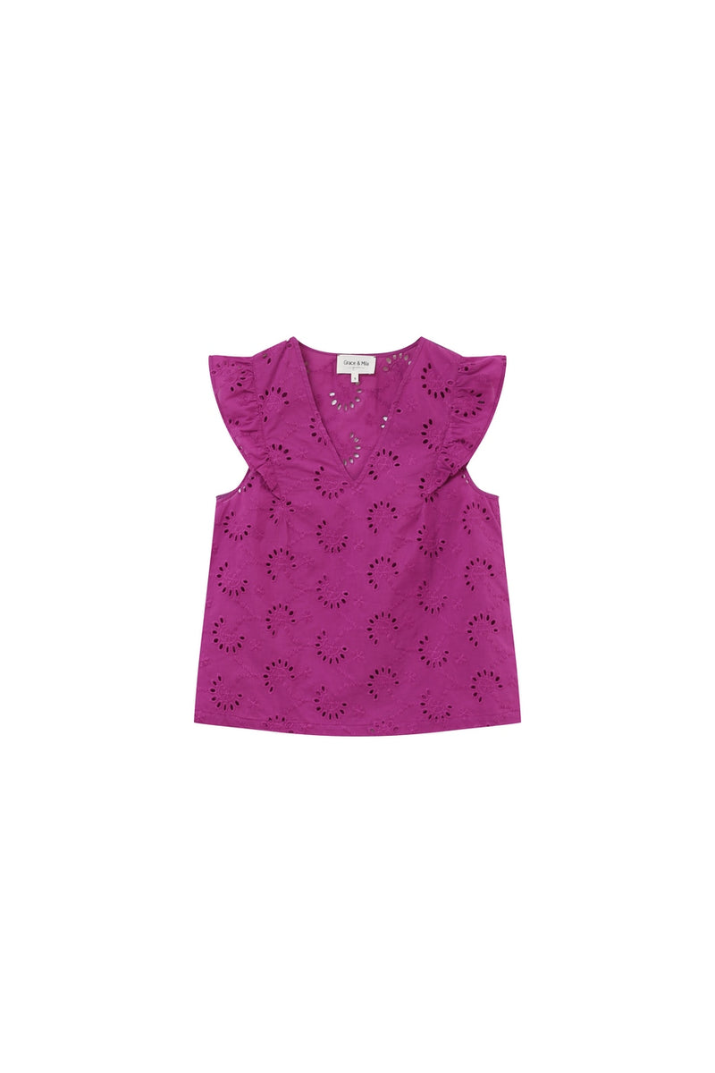 Jordi Blouse - Peony