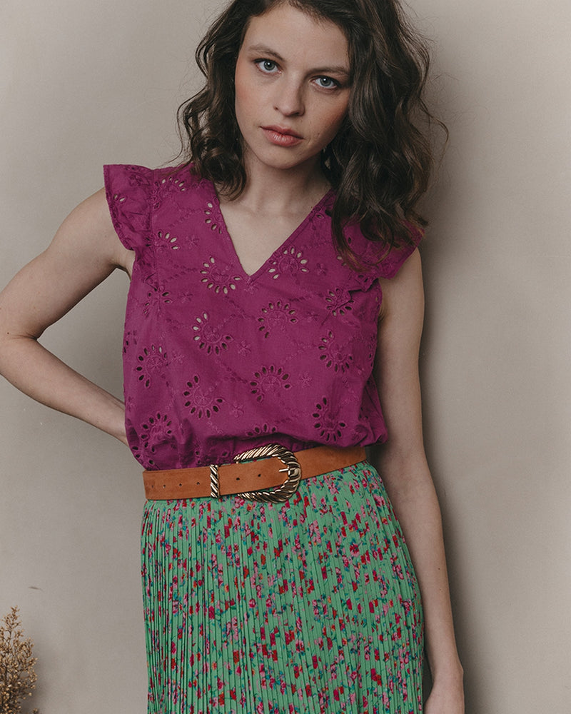 Jordi Blouse - Peony