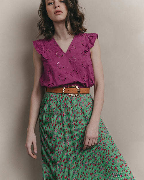 Jordi Blouse - Peony