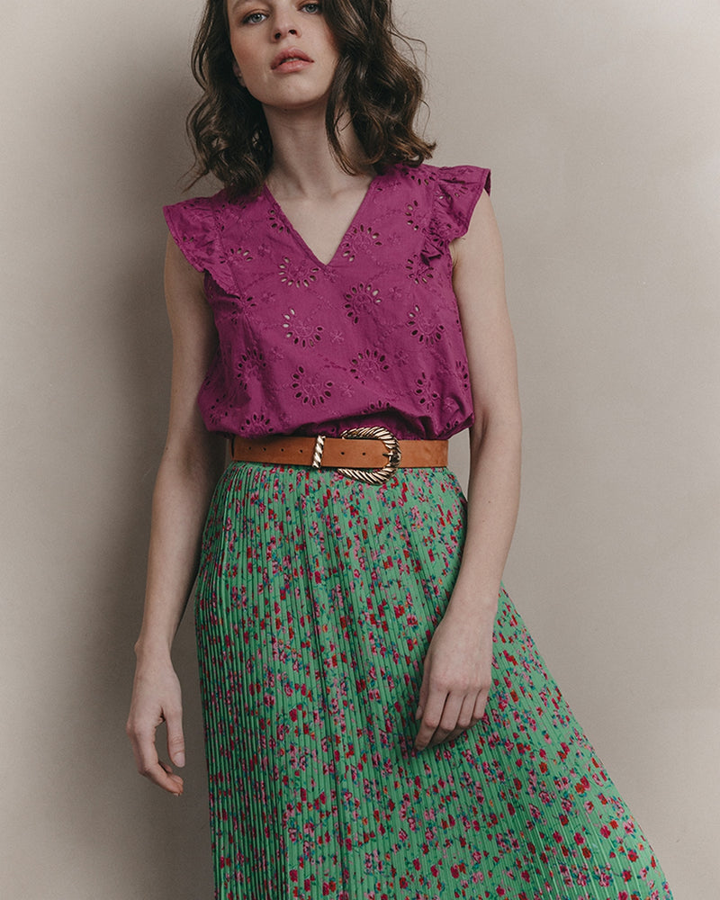 Jordi Blouse - Peony
