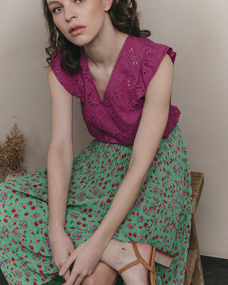 Jordi Blouse - Peony