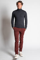 Pantalon Chino Joseph Bordeaux Slim