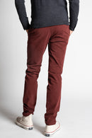 Pantalon Chino Joseph Bordeaux Slim