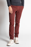 Pantalon Chino Joseph Bordeaux Slim