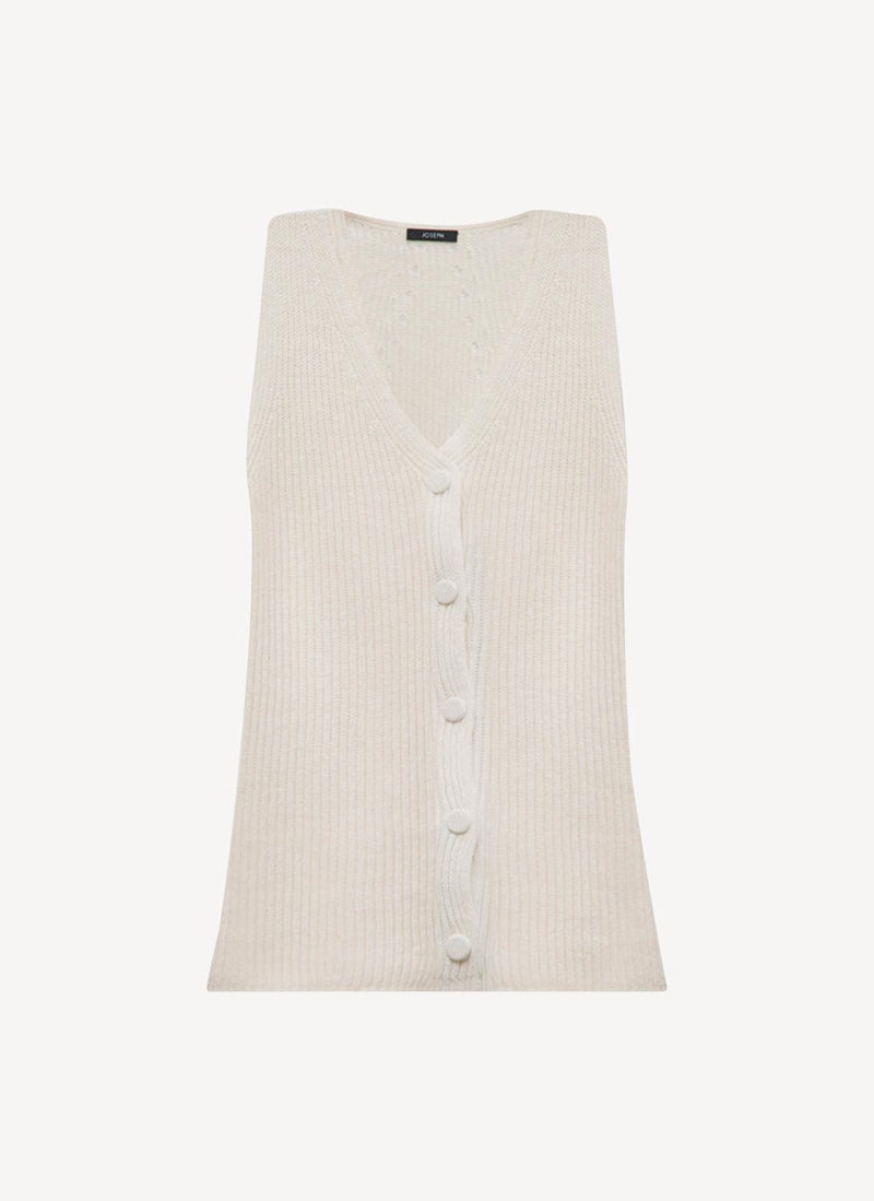 Joseph - Gilet - White - Femme