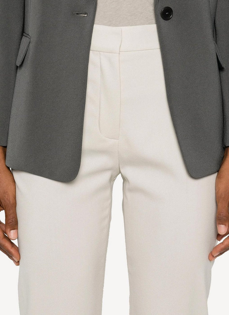 Joseph - Pantalon En Laine Coleman - White - Femme