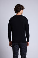 Pull Col Rond Josh - Noir - Homme