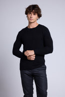 Pull Col Rond Josh - Noir - Homme