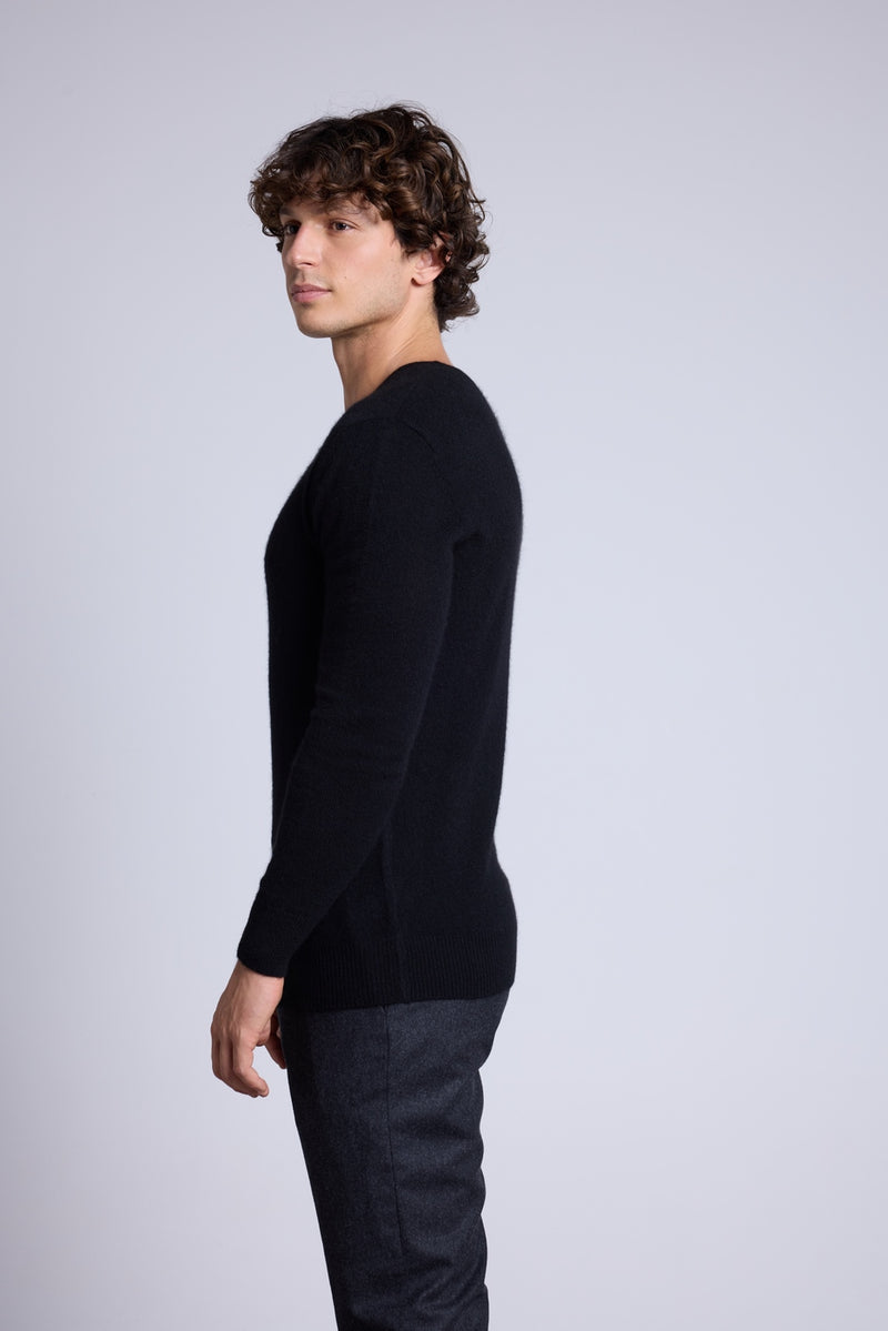 Pull Col Rond Josh - Noir - Homme