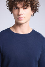 Pull Col Rond Josh - Bleu Marine - Homme