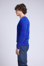 Jersey de cuello redondo Josh - Azul real - Hombre