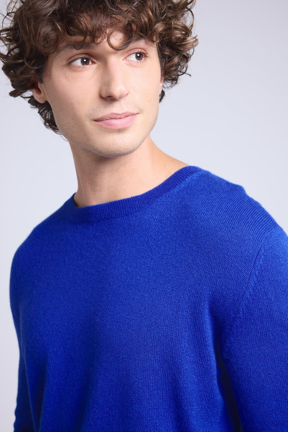 Jersey de cuello redondo Josh - Azul real - Hombre