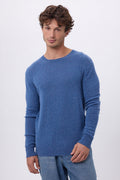 Josh Crew Neck - Denim Blue - Men