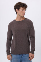 Josh Crew Neck - Heather Brown - Men