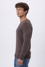Josh Crew Neck - Heather Brown - Men