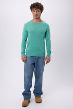 Col Rond Josh - Vert Pastel - Homme