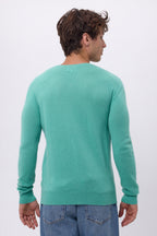 Col Rond Josh - Vert Pastel - Homme