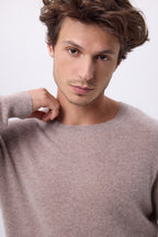 Josh Crew Neck - Hazelnut - Men