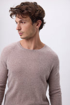 Josh Crew Neck - Hazelnut - Men