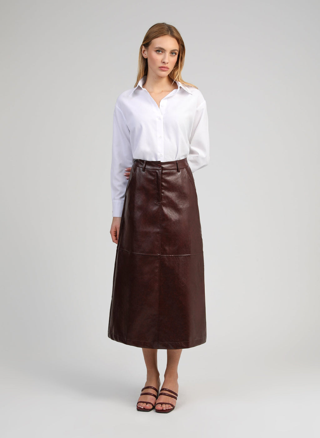 Jupe Midi Jouki Wine