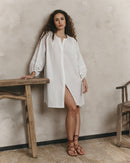 Vestido Corto Jouvence - Crudo