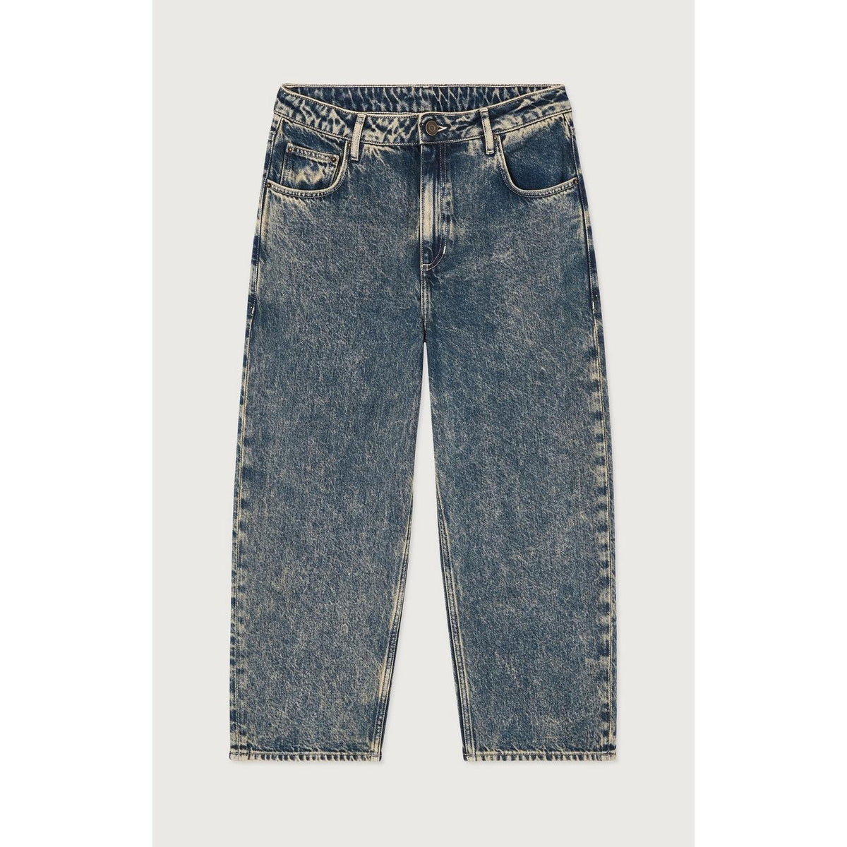 Le Boyfriend 5-pocket-bukser Med Lav Talje - Dirty Vintage - Dame