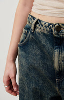 5-Pocket Le Boyfriend Low Waist Trousers - Dirty Vintage - Women
