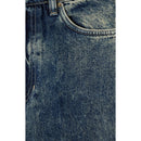 Pantalón largo recto de 5 bolsillos con cintura alta - Dirty Vintage - Mujer