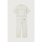 Mao Collar Jumpsuit - Super Bleached - Women