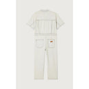 Mao Collar Trouser Jumpsuit - Super Bleached - Women