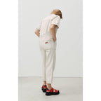 Mao Collar Jumpsuit - Super Bleached - Women