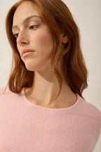 Round-Neck Jumper 4 Ply - Joyce - Ballerine