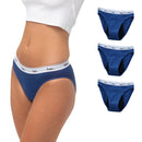 Joy 3 Pack Menstrual Panties - Navy Peony