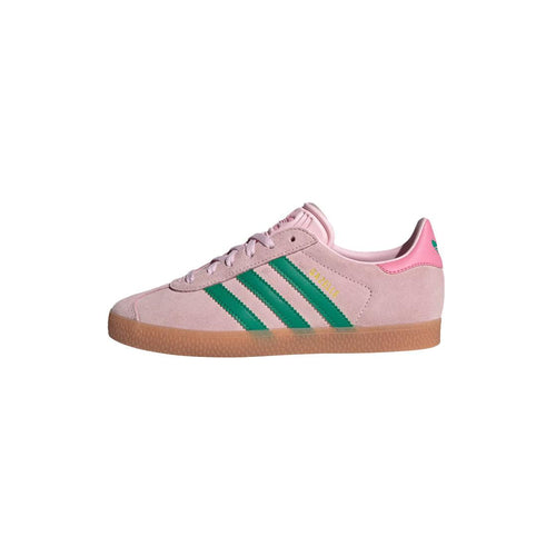 Baskets Adidas Originals Gazelle Teens - Rose/Vert