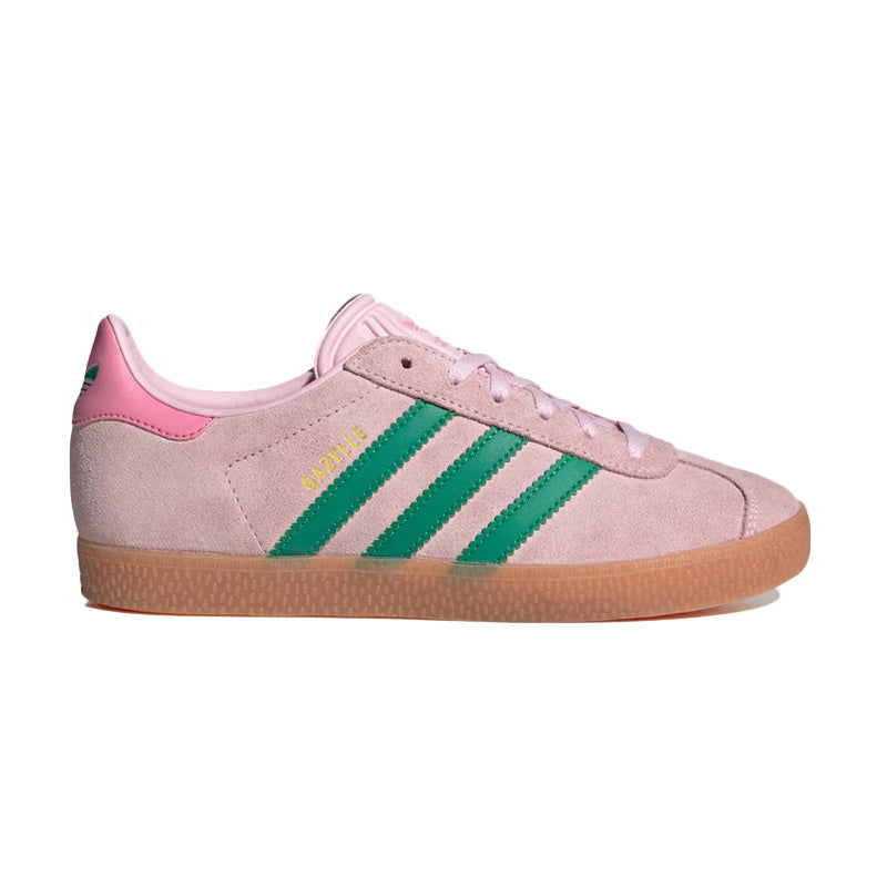 Baskets Adidas Originals Gazelle Teens - Rose/Vert
