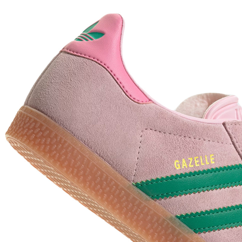 Baskets Adidas Originals Gazelle Teens - Rose/Vert